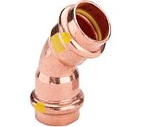 Viega Profipress coude G 345662 54 mm, 45°, cuivre, SC-Contur
