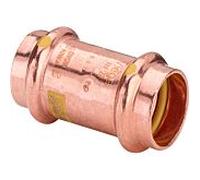 Manchon cuivre femelle / femelle à sertir - diamètre 54 spécial Gaz VIEGA