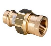 Viega Profipress raccord vissé S 629182 28 mm x Rp 2000 , bronze ou bronze au silicium, SC-Contur, joint plat