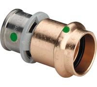 Viega Profipress Sanfix P-Raccord de transition, d1 20, d2 15 bronze rouge modèl