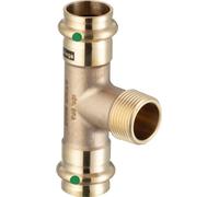 Viega Profipress Sanpress-Té, d1 35, R 3/4, d2 35 bronze rouge ou bronze au sili