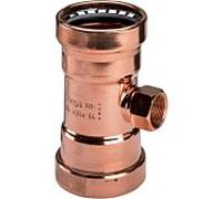 Viega Profipress T 577704 64 x Rp 3/4 x 64 mm, cuivre, SC-Contur