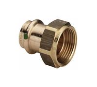 Viega - Raccord ecrou tournant joint plat diametre 16 15 x 21 bronze modele 2263 444167