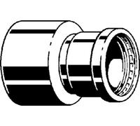 Viega Raccord En Cuivre Sanpress XL Réducteur 88,9x54 Mm Avec SC-Contur DVGW