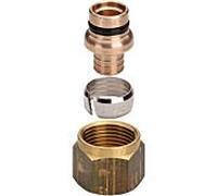 Viega raccord vissé 100988 Ø 16mm, bronze