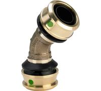 Viega Raxofix bow 647100 50mm, 45degrés, avec SC-Contur, bronze de silicium