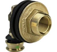 Viega Raxofix Conduit Mural avec SC-ConturAngulaire 16x1/2x3/4x25mm Modèle 5332.11