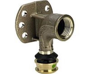 Viega Raxofix mur de la 20mmxRp 645939 3/4, avec SC-Contur, bronze de silicium