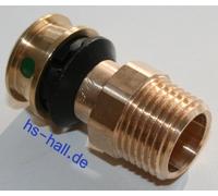 Viega adaptateur Raxofix 646288 16mmxR 1/2, avec SC-Contur, bronze à canon