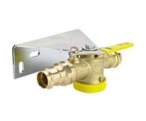 Viega robinet à boisseau sphérique pour compteur de gaz 632717 28 mm, laiton, droit, SC-Contur