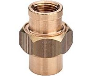 Viega Rohrverschraubung 949 Rp 3/4, bronze, joint conique