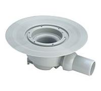 Viega salle de bain Advantix 556945 DN 50, plastique gris, sans fixation, siphon horizontal