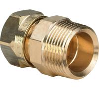 Viega Sanfix Fosta Raccord de transition Sanfix, d 20mm, R 3/4 bronze rouge modè