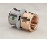Viega Sanfix Fosta Sanfix P-Réduction, d 16mm, Rp 3/4 bronze rouge modèle 2112,