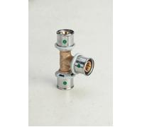 Viega Sanfix Fosta Sanfix P-Té, d1 20, d2 16, d3 20 Bronze rouge Modèle 2118, 30