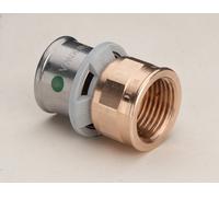 Viega Sanfix Fosta Sanfix P-Übergangsstück, d 20mm, Rp 1/2 bronze rouge modèle 2