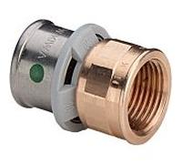 adaptateur Viega Sanfix -P 566456 32 mm x Rp 2000 , avec SC-Contur, bronze