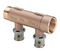 Viega Sanfix -P distributeur 309237 bronze, 16mmxG 3/4 - double, SC-Contur