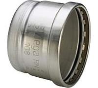 Viega Sanpress bouchon d'étanchéité Inox 557881 76, 2000 mm, acier inoxydable, SC-Contur