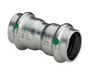 Viega Sanpress Inox douille 436162 18 mm, acier inoxydable, SC-Contur