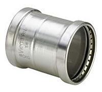 Viega Sanpress Inox XL manchon coulissant 482831 76, 2000 mm, acier inoxydable, SC-Contur