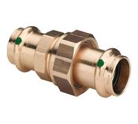 Viega sanpress raccord 3 pièces sc 28mm bronze 124311