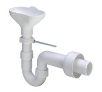 Viega Siphon À Entonnoir 50Mm Avec Système Anti-Odeur Pour Évier 105181