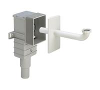 Viega Piège à odeurs 553760 G 2000 2000 /4 x 50/40 mm, encastré, plastique blanc