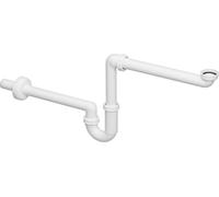 Viega siphon de lavabo tubulaire blanc 606237