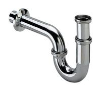 Viega siphon de lavabo tubulaire chrome 305611