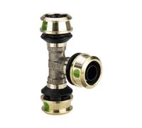 Viega T-Élément Avec SC Raxofix 5318 En 50Mm X 40Mm X 50Mm Bronze De Silicium