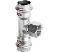 Viega T-Élément Avec SC Temponox 1717.2 En 28Mm X Rp3/4 X 28Mm Acier Inoxydable