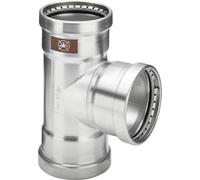 Viega T-Élément Avec SC Temponox XL 1718XL En 76,1x35x76,1mm Acier Inoxydable