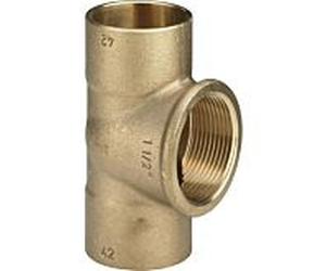 Viega tee 258955 28mm x Rp 2000 x 28mm, bronze