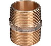 Viega Raccord double tétine 269111 R 2000 2000/2 Bronze polygonal
