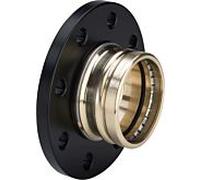 Viega Transition de bride Sanpress XL 480011 DN 100 x 108,8 mm, bronze, SC-Contur