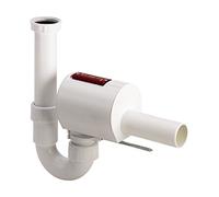 Viega Tube anti-odeurs sperrfix pour évier, plastique, 1 1/2 pouces x 50 mm, 1 pièce, blanc, 22609 7