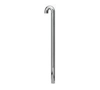 Viega tube de sol pour siphon tubulaire 6/4x68cm chrome 130978