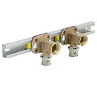 Viega Unité de Montage Avec Noir Sanfix 2141 IN R1/2 x 16mm Bronze Rouge