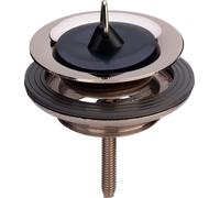 Viega robinet de vidange universel 100261 pour lavabo, évier, 2000 2000 /4" x 60 mm, avec bouchon