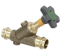 Viega Vanne à Siège Incliné Avec Noir Easytop 2237.5 IN 42mm Bronze Rouge Avec