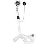 Viega Garniture de vidage et trop-plein Citaplex 6176.45 – coude 45° 40/50 mm chromé