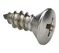 Viega vis auto-taraudeuse 120559 4,8 x 13 mm, en acier inoxydable, pour la rosette