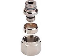Viega vis match0 495442 16 mm, bronze nickelé mat