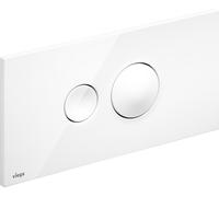Viega Visign bouton de chasse d'eau pour WC blanc 597108