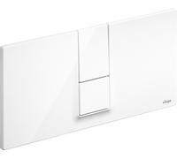 Viega Visign bouton de chasse d'eau pour WC blanc 654689