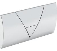 Viega Visign bouton de chasse d'eau pour WC chrome brillant 721893
