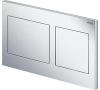 Viega Visign bouton de chasse d'eau pour WC chrome brillant 773236