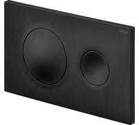 Viega Visign bouton de chasse d'eau pour WC noir 796389