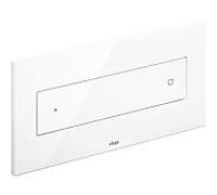 Viega Visign – plaque de commande Style 596743, 271×140×7 mm, pour réservoir encastré, plastique blanc